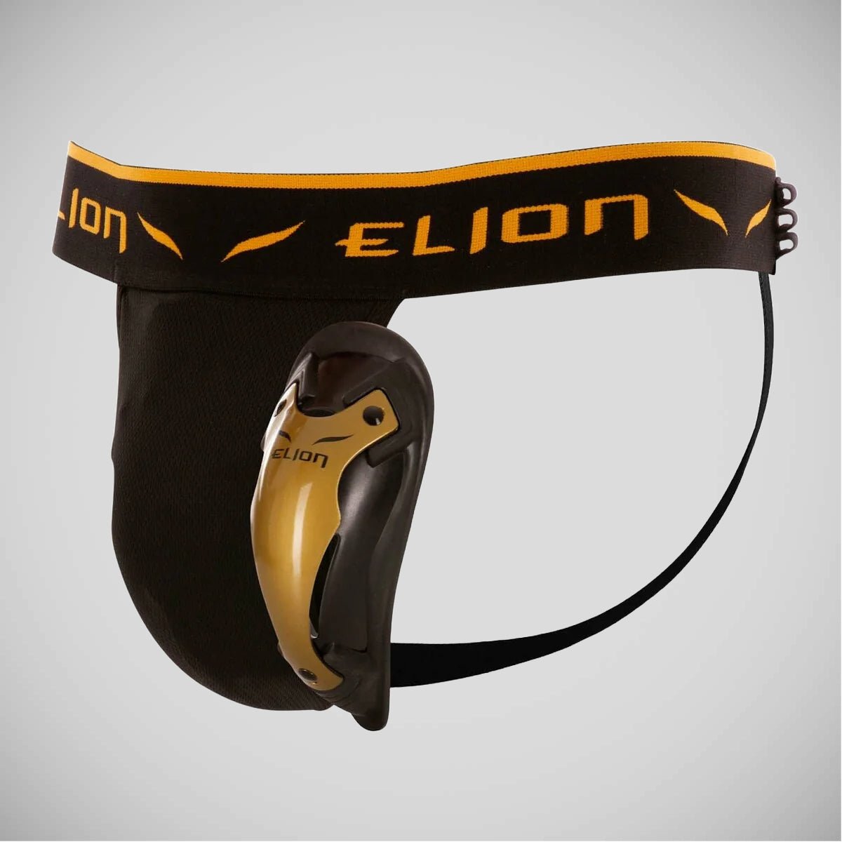 Coquille + slip de maintien ELION Gold Cup – Noir/Or - FIGHTWATCHCoquilles de protection