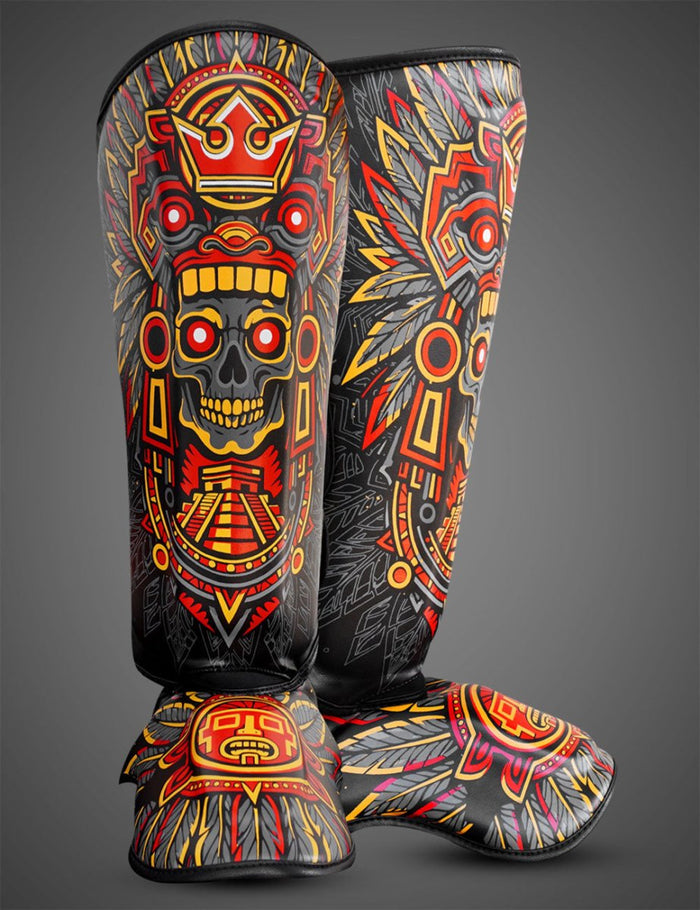 Protège-tibias Buddha Tonatiuh Rage - FIGHTWATCHProtège-tibias