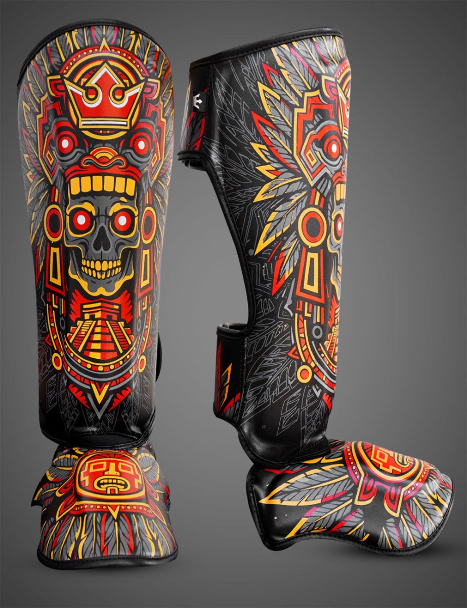 Protège-tibias Buddha Tonatiuh Rage - FIGHTWATCHProtège-tibias