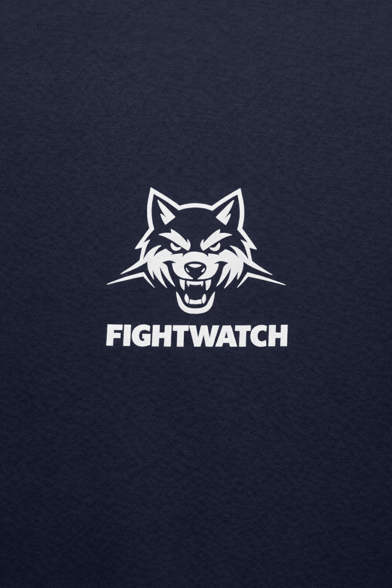 T-shirt Fightwatch Black "Fighter" streetwear - FIGHTWATCH