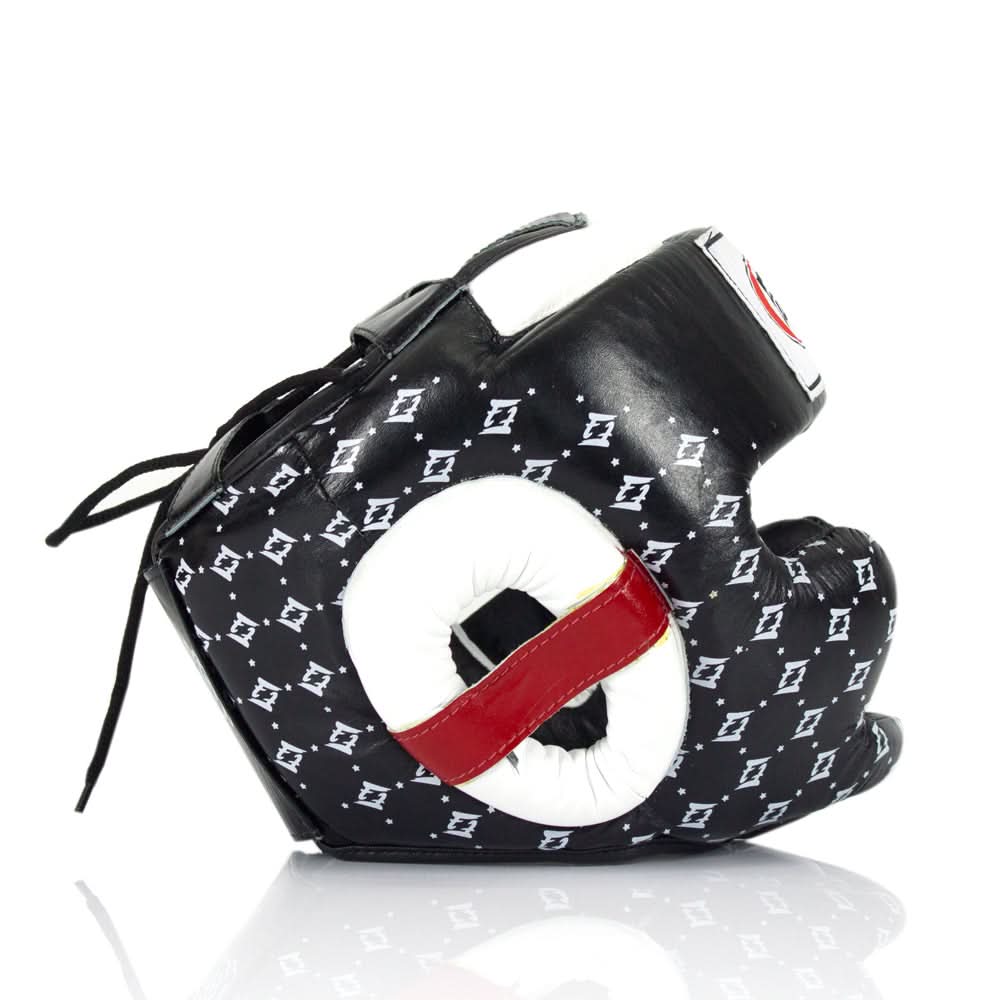 Casque intégral Fairtex HG10 Super Sparring – Noir/Blanc - FIGHTWATCHCasques de protection