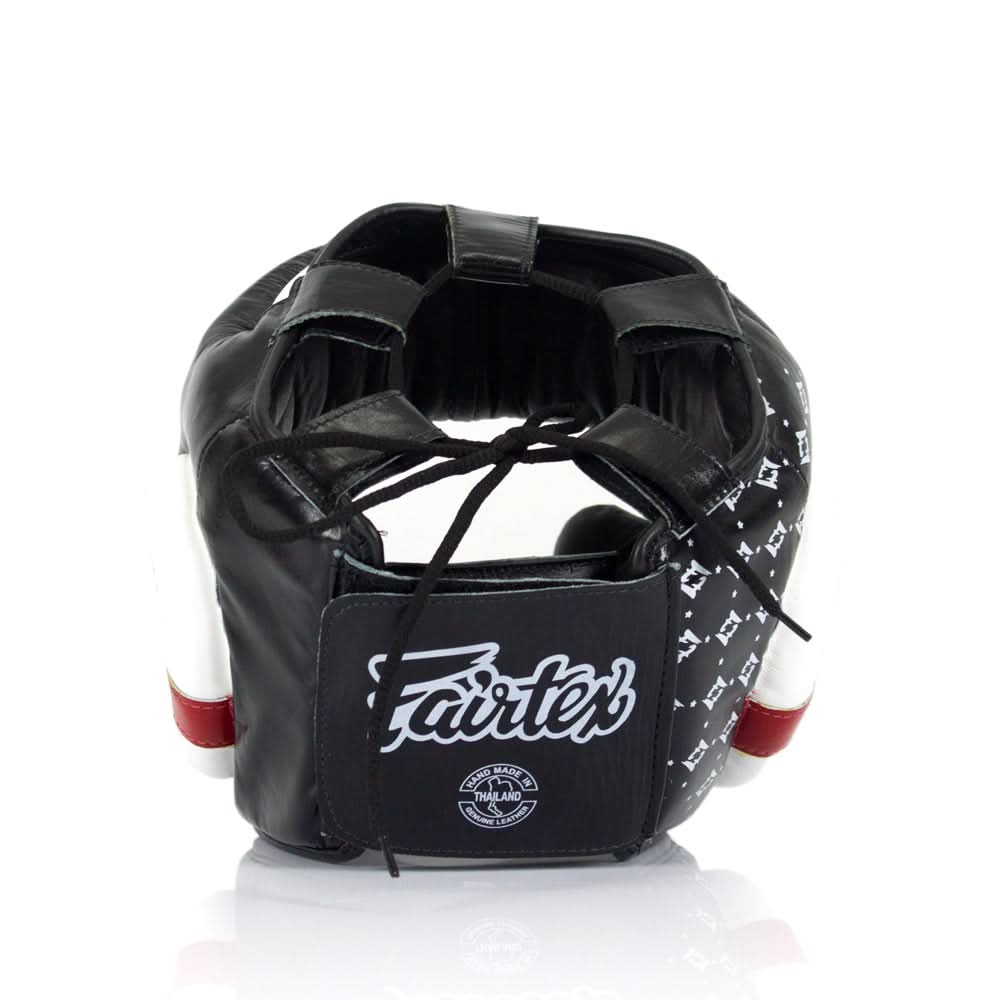 Casque intégral Fairtex HG10 Super Sparring – Noir/Blanc - FIGHTWATCHCasques de protection