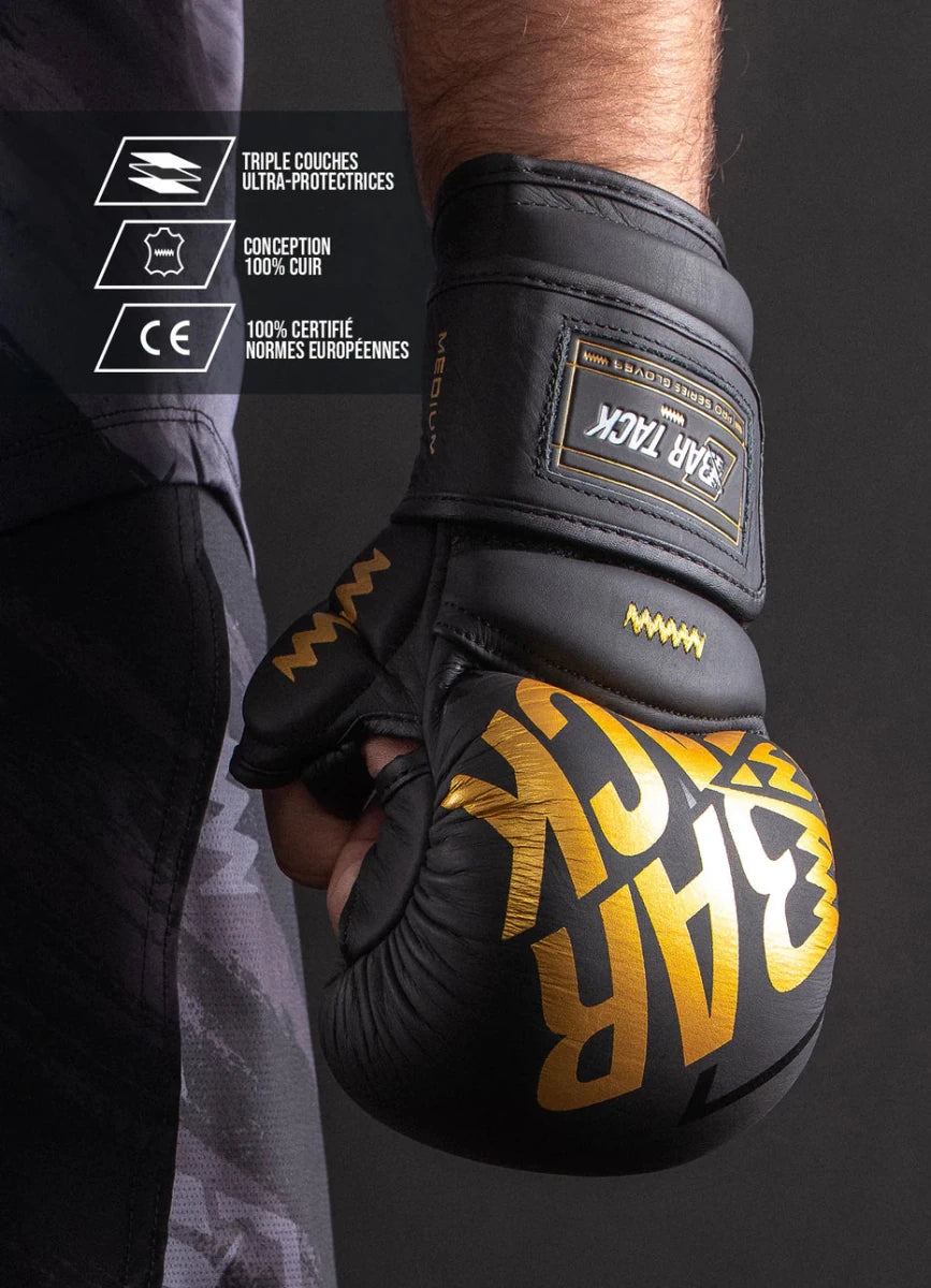 Gants de MMA Sparring "NOVA" - Gravity - Bar Tack - Entraînement - Boxing - Professionnels - FIGHTWATCH