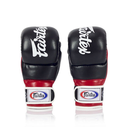 Gants MMA Fairtex FGV18 Super Sparring – Noir/Rouge - FIGHTWATCHGants MMA