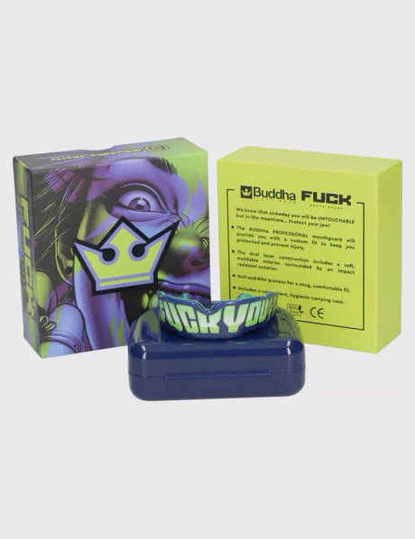 Protège dents premium personnalisée «FUCK YOU» - Buddha - Boxing - Muay thaï - Kickboxing - MMA - BJJ - FIGHTWATCH