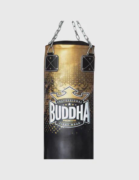 Sac de frappe premium Gold 180cm «Non rempli» - Buddha - Coaching - Boxing - Muay thaï - Kickboxing - Boxe Anglaise - FIGHTWATCH