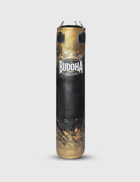 Sac de frappe premium Gold 180cm «Non rempli» - Buddha - Coaching - Boxing - Muay thaï - Kickboxing - Boxe Anglaise - FIGHTWATCH