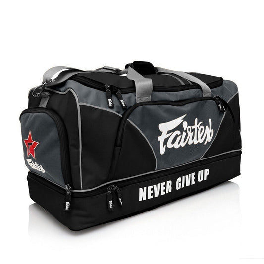 Sac de sport Fairtex Grand Modèle – Noir/Gris - FIGHTWATCHSacs de sport