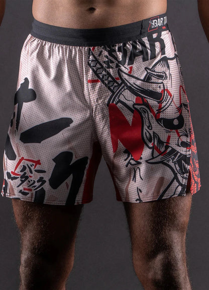 Short Aéromax "ONI" - Sable - Bar Tack - MMA - BOXING - Muay thaï - Entraînement - Sparring - FIGHTWATCH