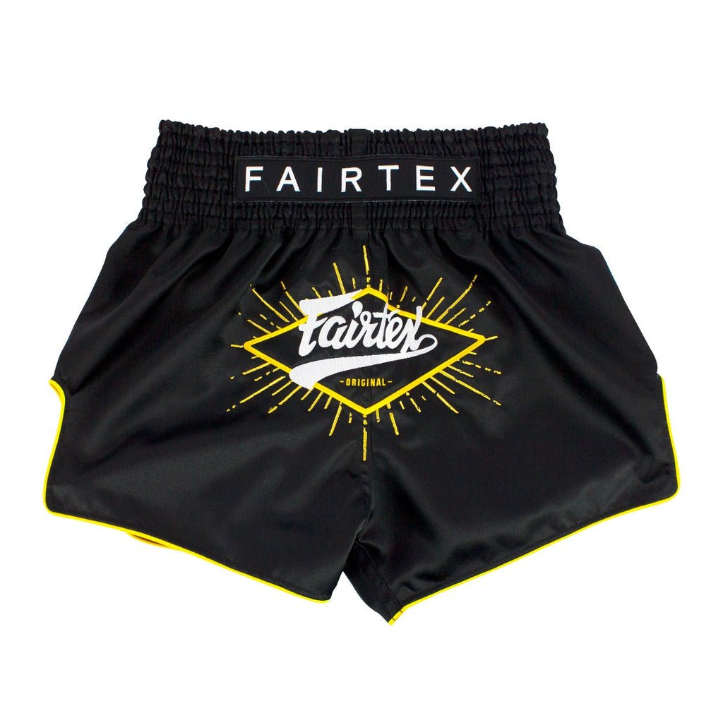 Short Muay Thaï Fairtex Focus BS1903 – Noir - FIGHTWATCHShorts de Muay Thaï