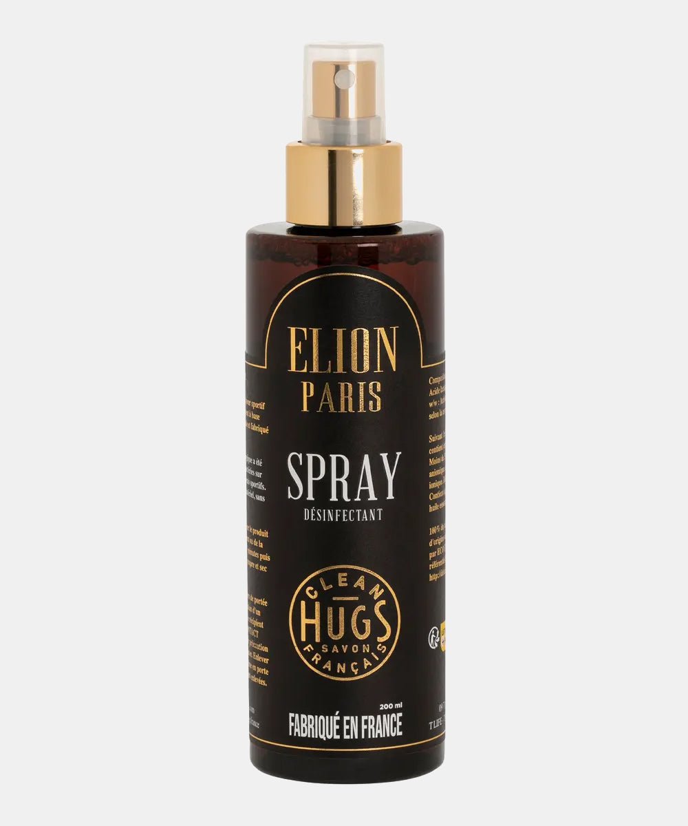 Spray désinfectant Clean Hugs x ELION Paris – 200 ml - FIGHTWATCHEntretien et hygiène