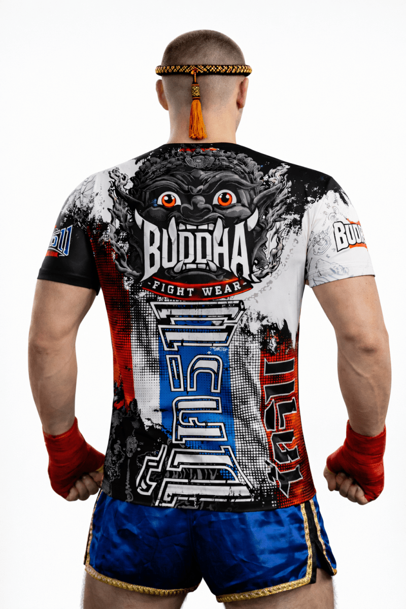 T-shirt Entraînement Dieu Thaï - Boxe thaï - Arts Martiaux - Sport de contact - FIGHTWATCH