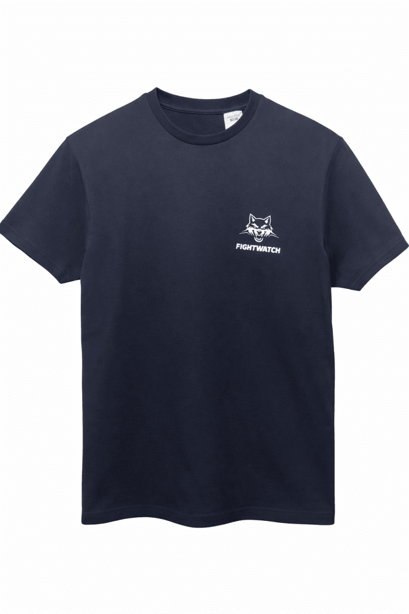 T-shirt Fightwatch Black "Fighter" streetwear - FIGHTWATCH